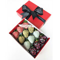 12pcs Valentine Design Chocolate Strawberries Gift Box